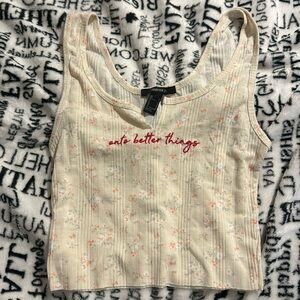 Forever 21 Floral Tank
